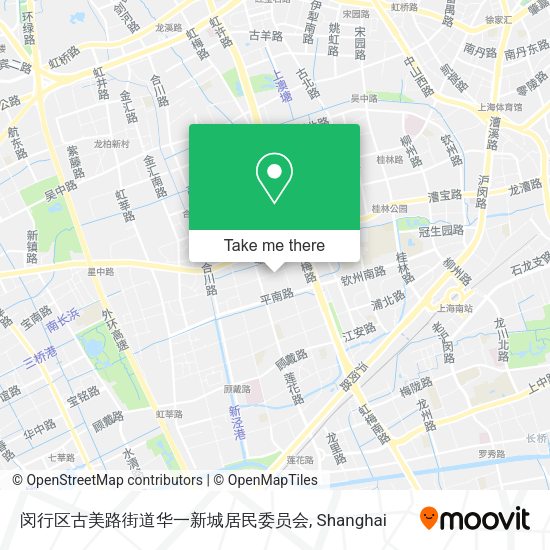 闵行区古美路街道华一新城居民委员会 map