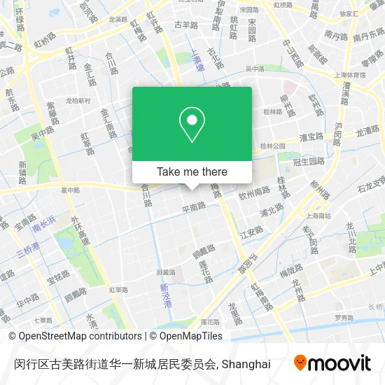 闵行区古美路街道华一新城居民委员会 map