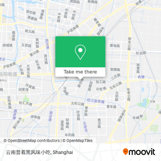云南普着黑风味小吃 map