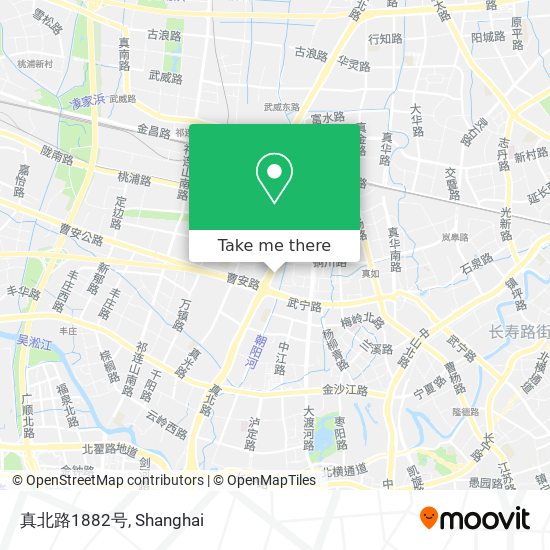 真北路1882号 map