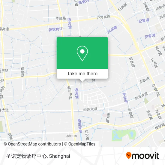 圣诺宠物诊疗中心 map