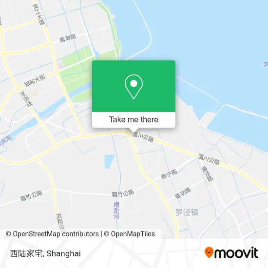 西陆家宅 map