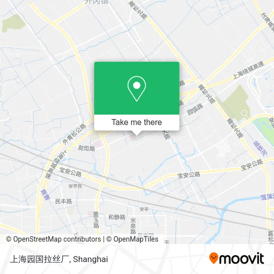 上海园国拉丝厂 map