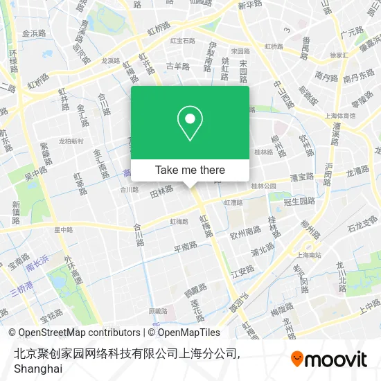 北京聚创家园网络科技有限公司上海分公司 map