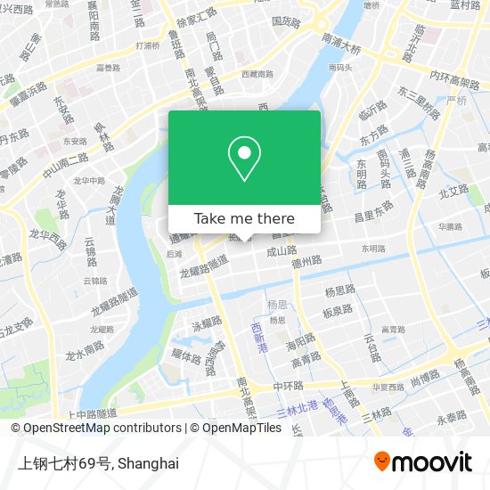 上钢七村69号 map