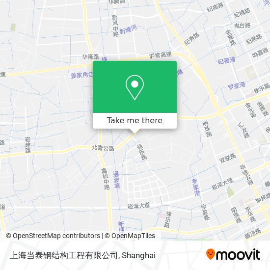 上海当泰钢结构工程有限公司 map