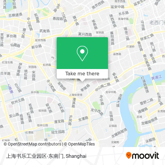 上海书乐工业园区-东南门 map