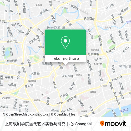 上海戏剧学院当代艺术实验与研究中心 map