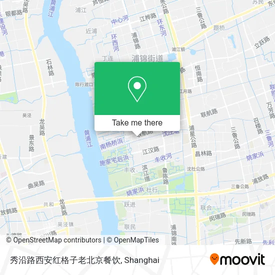 秀沿路西安红格子老北京餐饮 map