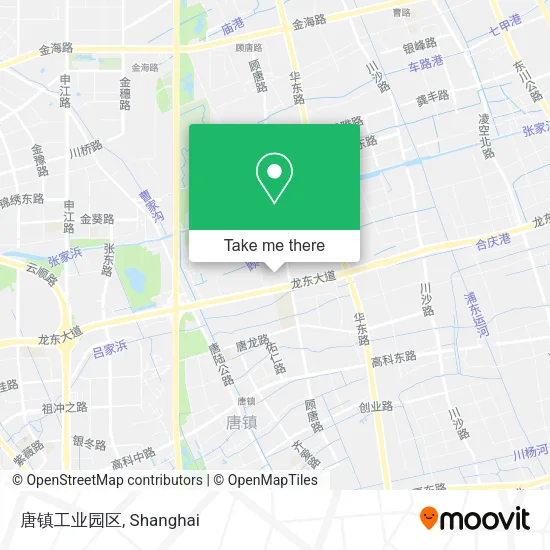 唐镇工业园区 map