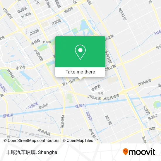 丰顺汽车玻璃 map