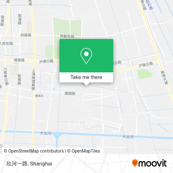 欣河一路 map