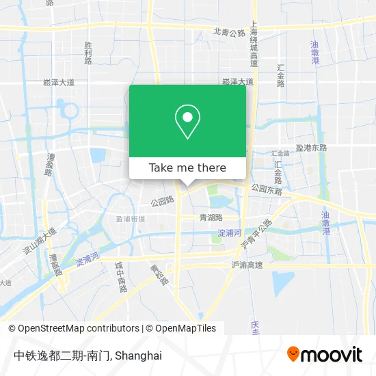 中铁逸都二期-南门 map