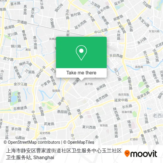 上海市静安区曹家渡街道社区卫生服务中心玉兰社区卫生服务站 map