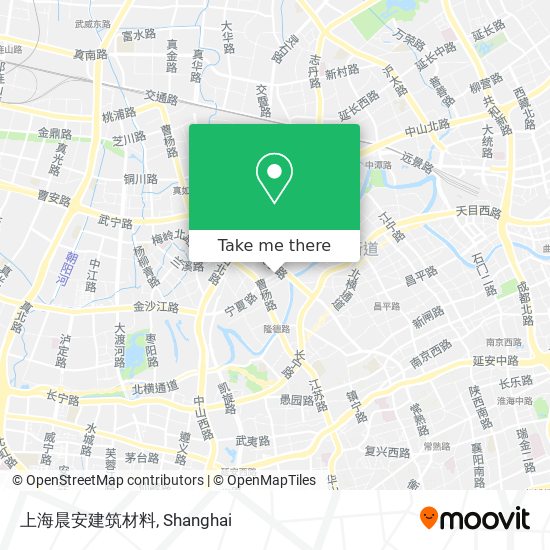 上海晨安建筑材料 map