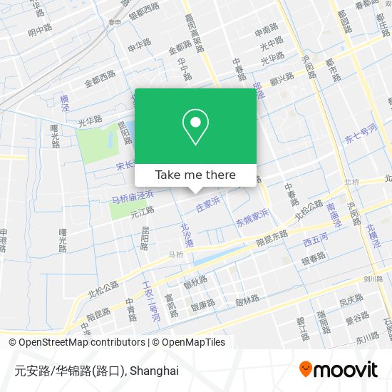 元安路/华锦路(路口) map