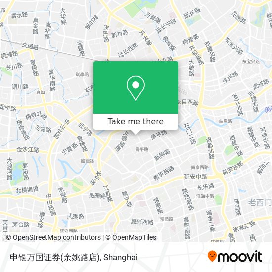 申银万国证券(余姚路店) map