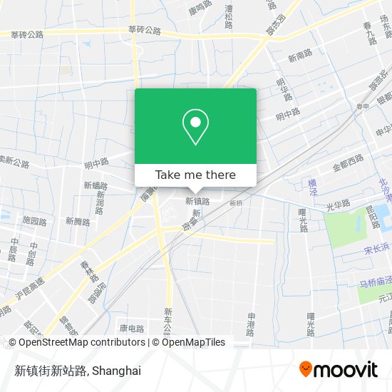 新镇街新站路 map