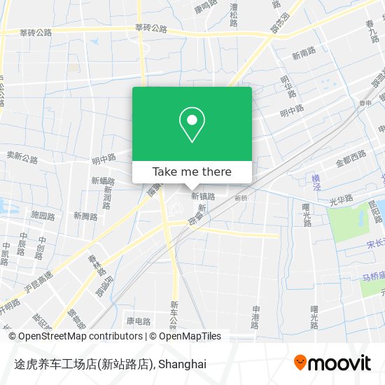 途虎养车工场店(新站路店) map