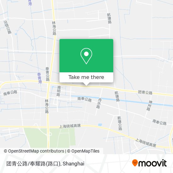 团青公路/奉耀路(路口) map