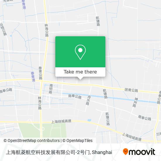 上海航菱航空科技发展有限公司-2号门 map
