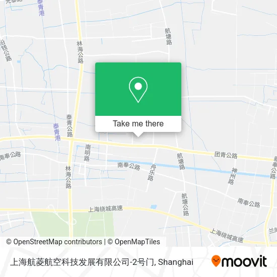 上海航菱航空科技发展有限公司-2号门 map