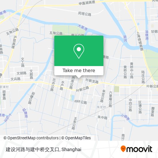 建设河路与建中桥交叉口 map