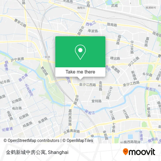 金鹤新城中房公寓 map