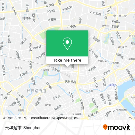 云华超市 map