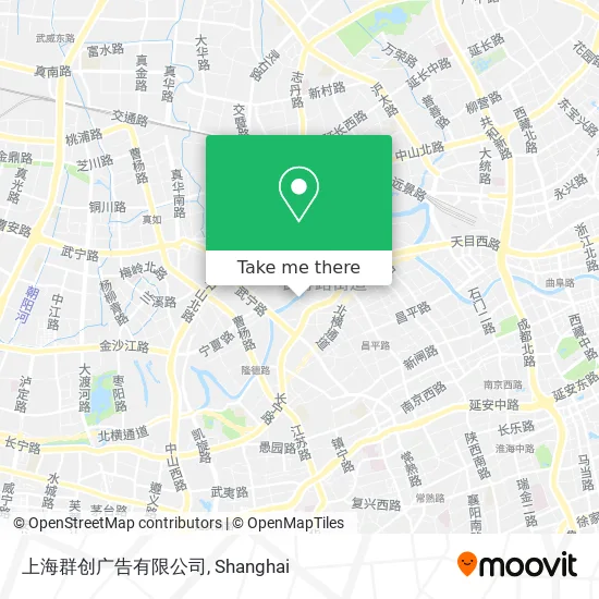 上海群创广告有限公司 map