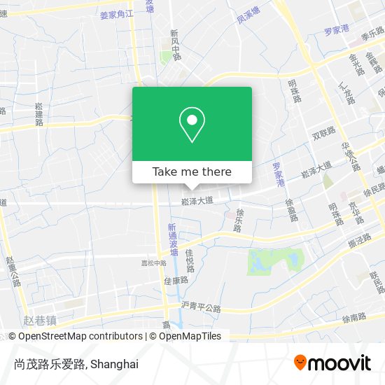 尚茂路乐爱路 map