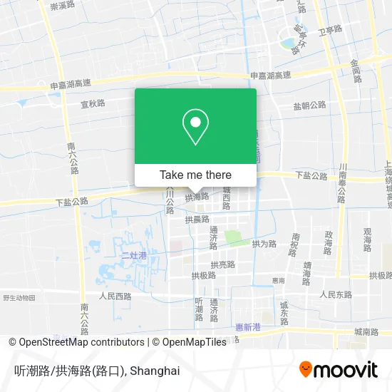 听潮路/拱海路(路口) map