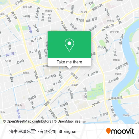 上海中星城际置业有限公司 map