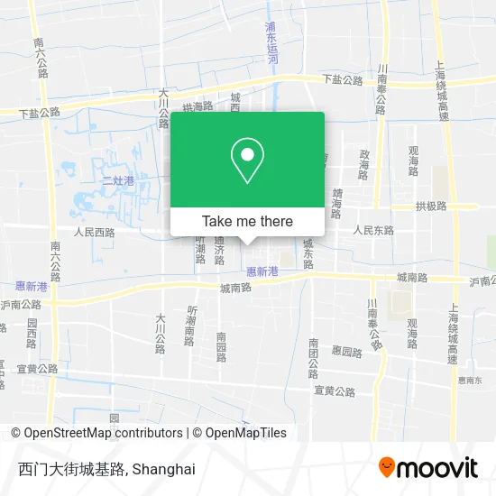 西门大街城基路 map
