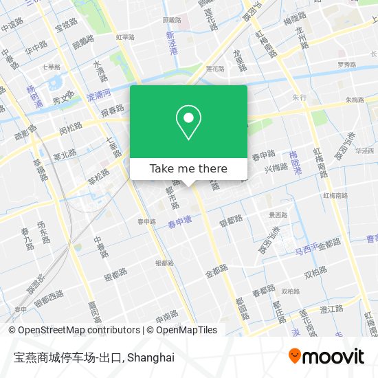 宝燕商城停车场-出口 map