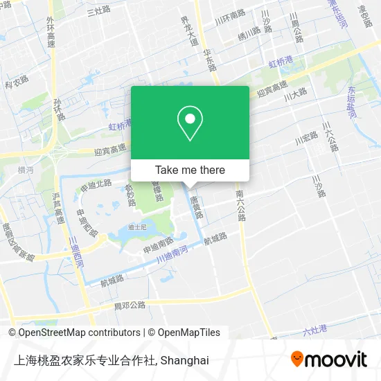 上海桃盈农家乐专业合作社 map