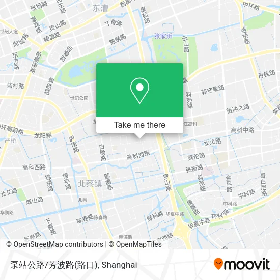 泵站公路/芳波路(路口) map