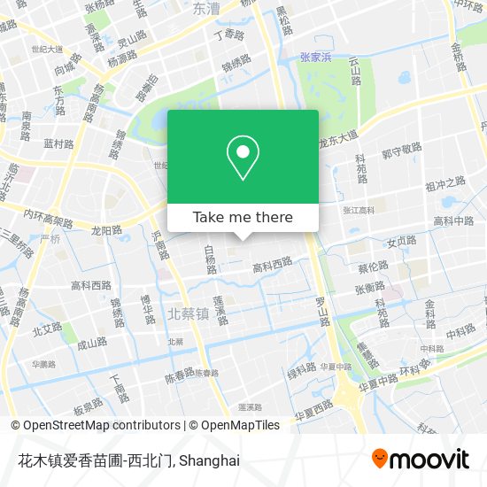花木镇爱香苗圃-西北门 map
