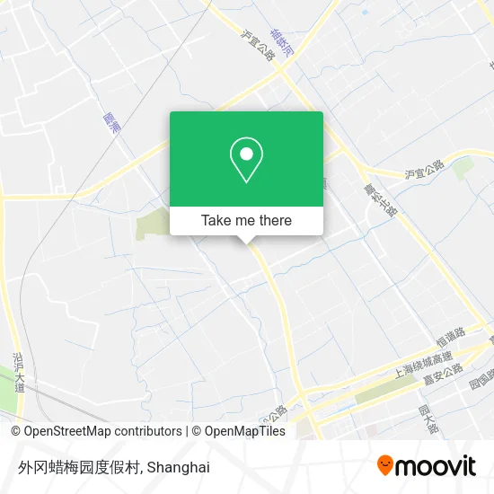 外冈蜡梅园度假村 map
