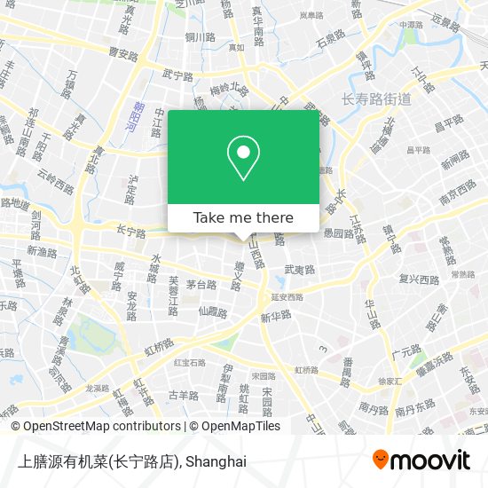 上膳源有机菜(长宁路店) map
