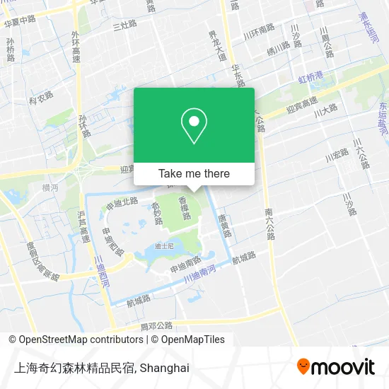 上海奇幻森林精品民宿 map