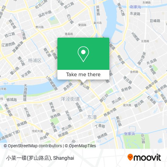 小菜一碟(罗山路店) map