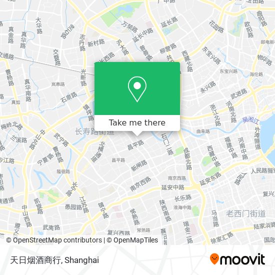 天日烟酒商行 map