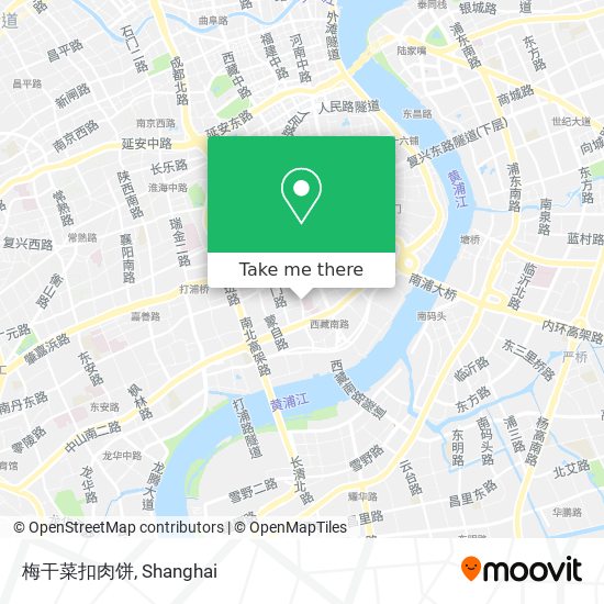 梅干菜扣肉饼 map