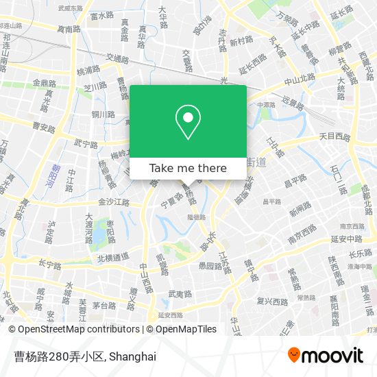 曹杨路280弄小区 map