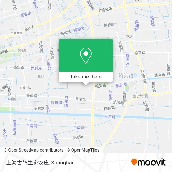 上海古鹤生态农庄 map
