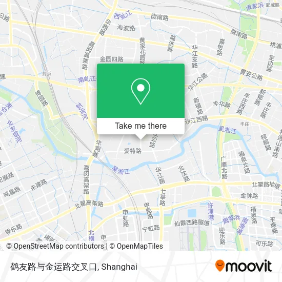 鹤友路与金运路交叉口 map