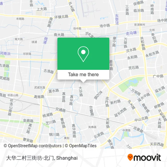 大华二村三街坊-北门 map
