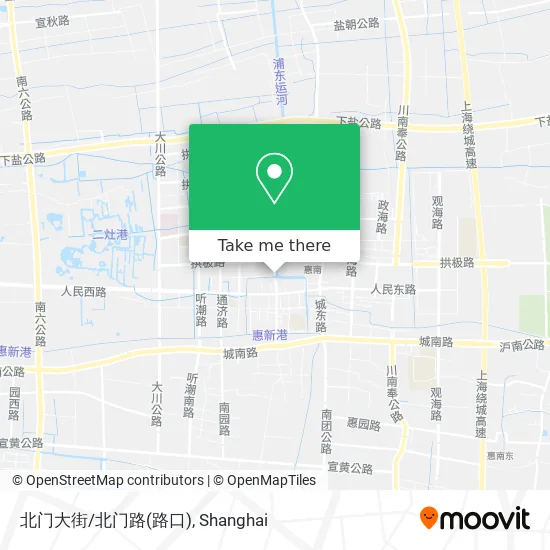 北门大街/北门路(路口) map