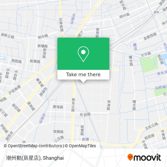 潮州鹅(辰星店) map